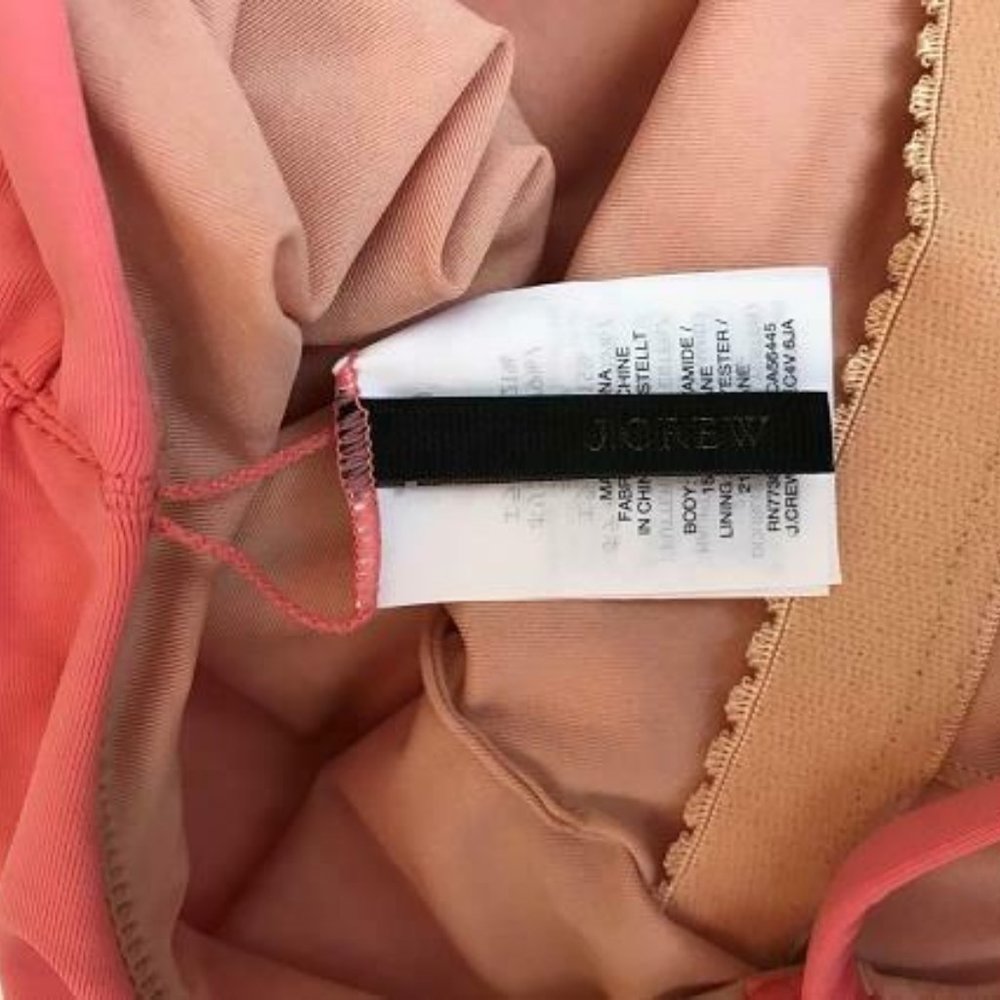 J.Crew $110 Ruched Back One-Piece Swimsuit H8250 - Picture 5 of 5